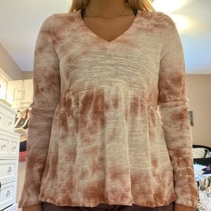 Anthropologie tie dye shirt!! NWT!!